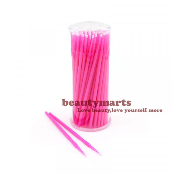 Micro Brushes Remover Lint Free Cotton Swab Extension Eyelash